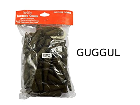 Kriti Creations Natural Incence Cone Large (Guggal) Pack of 2 (200 gm)